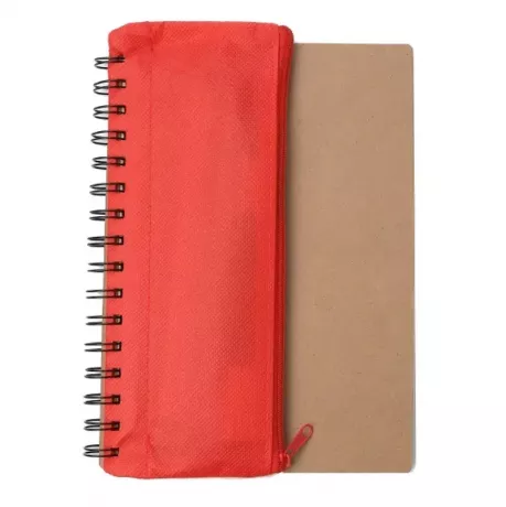 Cuaderno y cartuchera ecologico